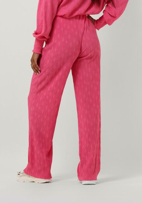 Fuchsie ALIX THE LABEL Weite Hose LADIES WOVEN WIDE LEG PLISSE PANTS - large