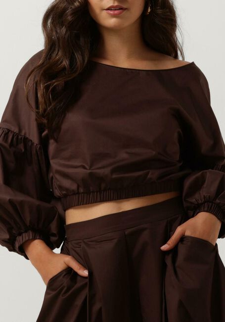 Braune DEVOTION Blusen LOWANNA - large