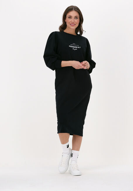 Schwarze PENN & INK Midikleid S22F1044 - large