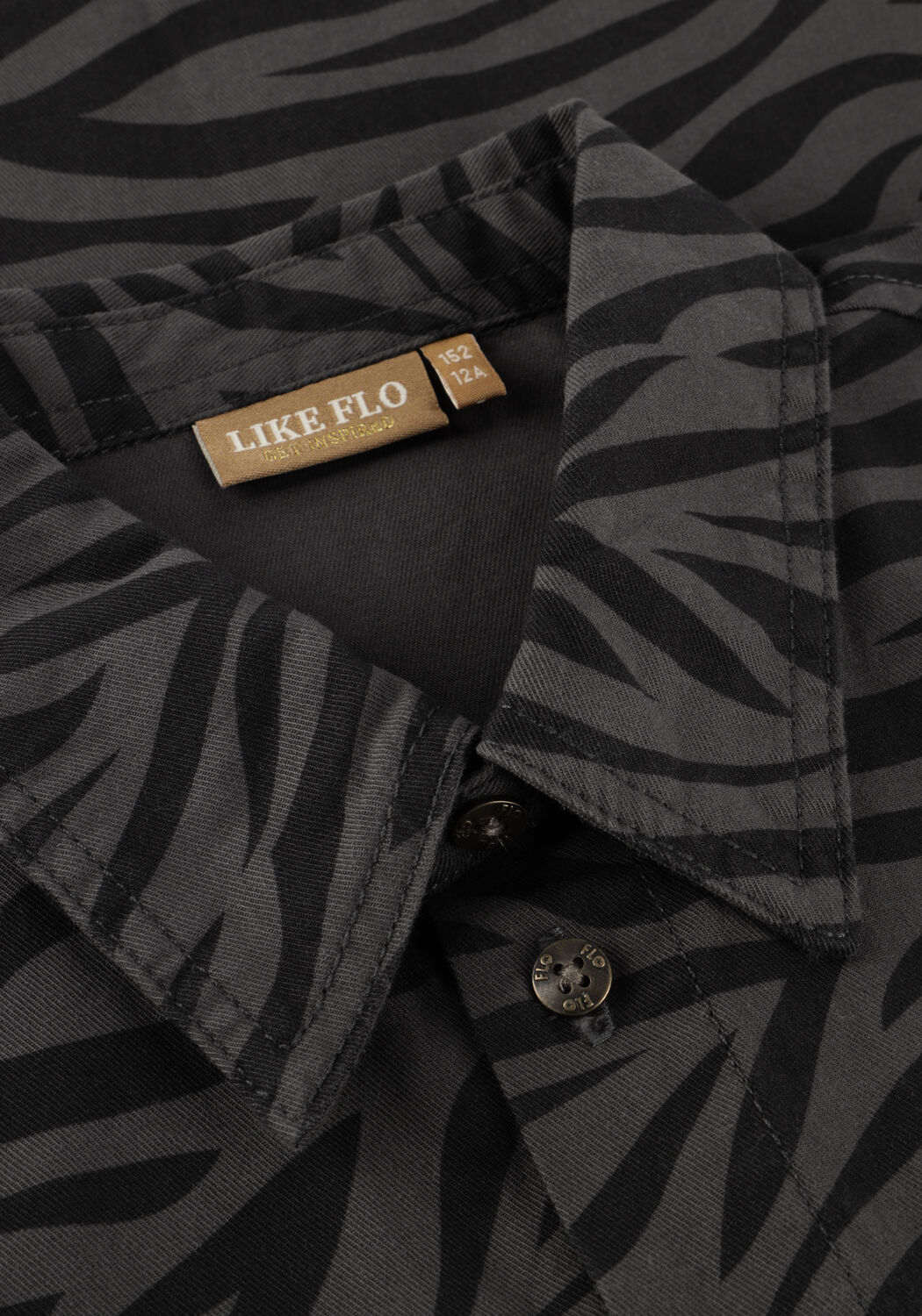 Anthrazit LIKE FLO Blusen CASSY FLO OVERESHIRT - large