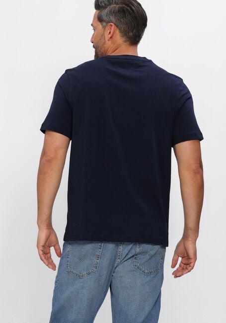 Dunkelblau TOMMY HILFIGER T-shirt BRAND LOVE TEXT STACK TEE - large