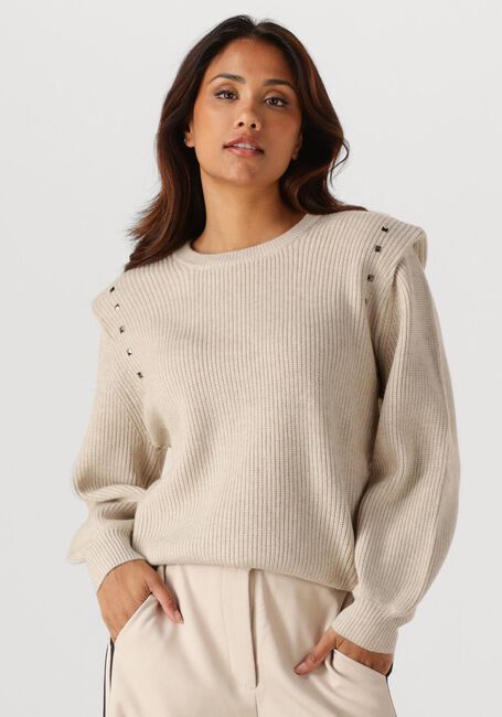 Beige MINUS Pullover KATHARINA KNIT PULLOVER - large