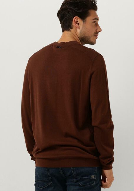 Braune VANGUARD Pullover CREWNECK COTTON MODAL - large