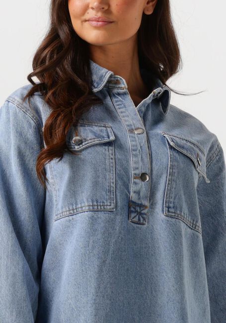 Blaue NEO NOIR Minikleid PARAS DENIM DRESS - large