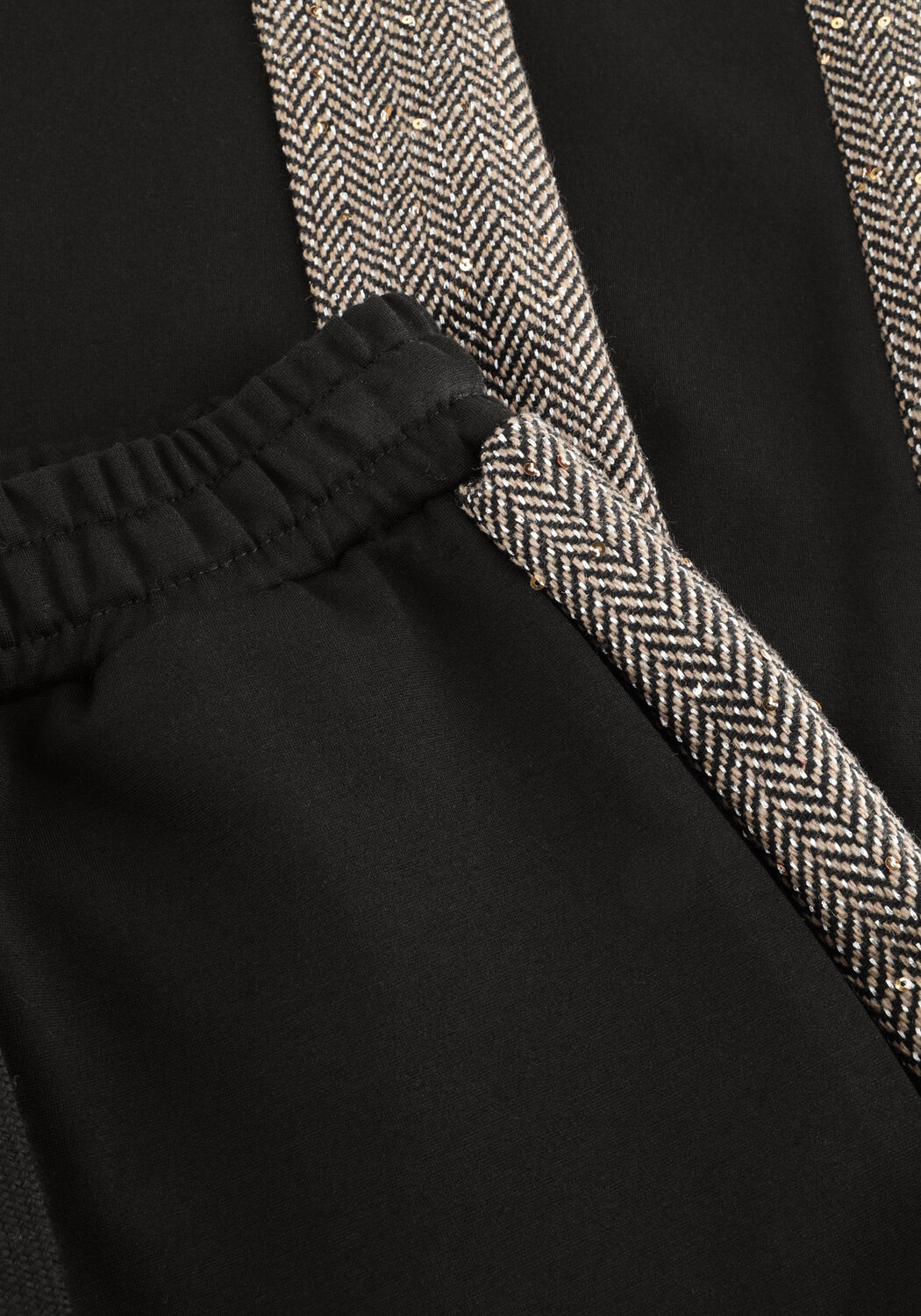 Schwarze ACCESS Jogginghose D54-5131-206 - large