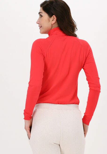 Rote SUMMUM Rollkragenpullover TURTLE NECK SWEATER BASIC KNIT - large