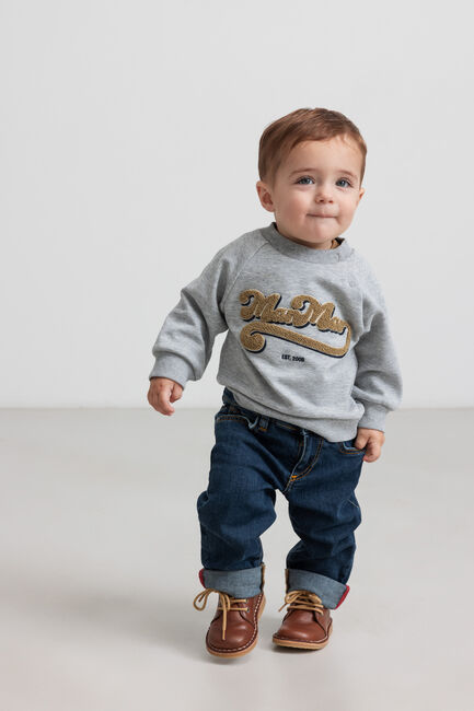 Graue MARMAR COPENHAGEN Sweatshirt THEO B - large