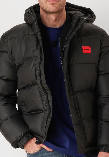 Schwarze HUGO Wattierte Jack BARO2441 - large
