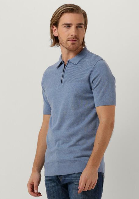 Hellblau SAINT STEVE Polo-Shirt GABRIEL - large