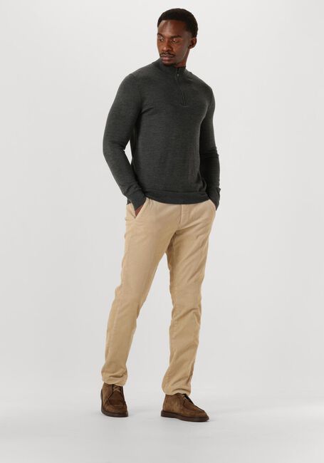Grüne STEFANO LAURAN Pullover HALF ZIP - large