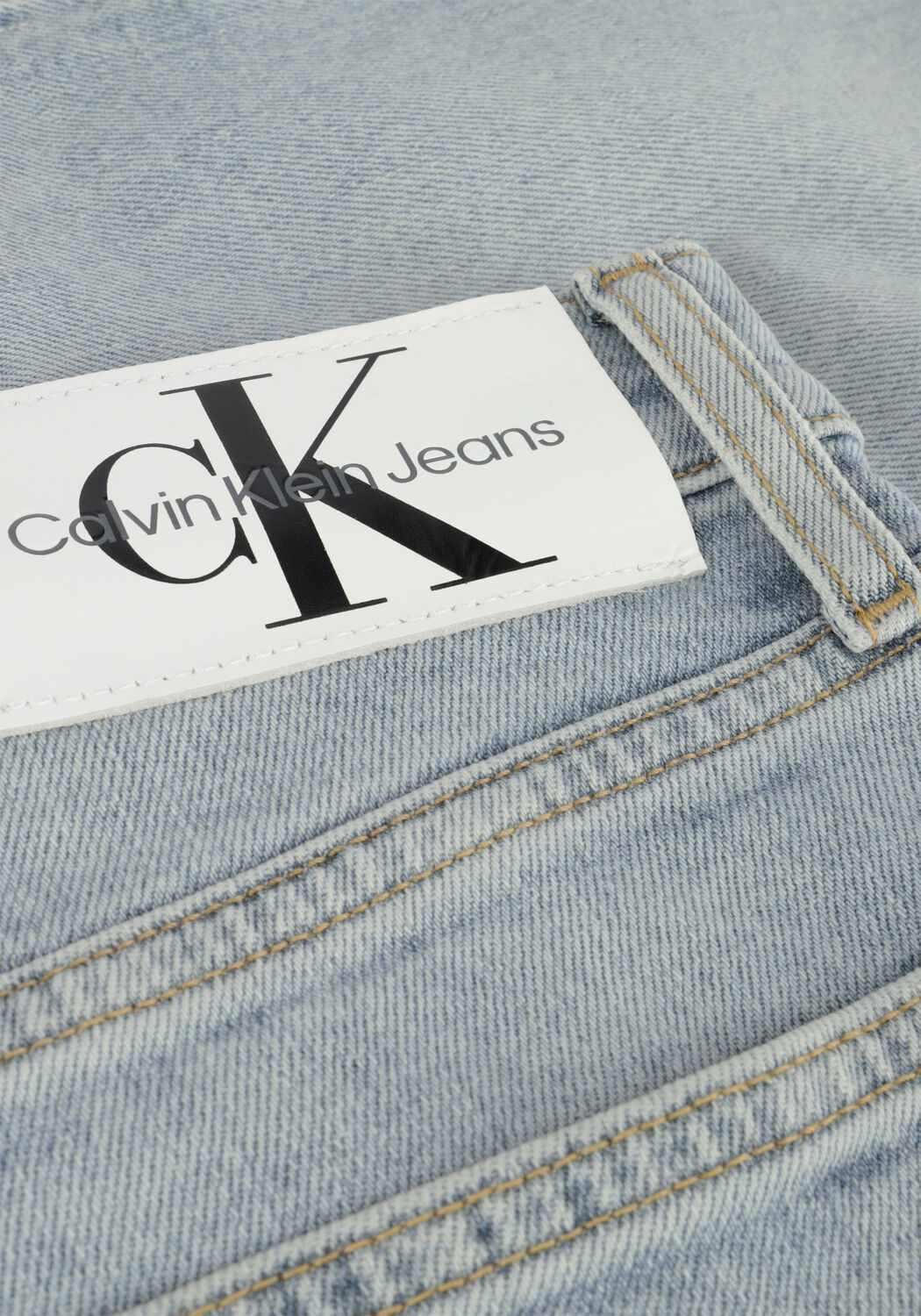 Hellblau CALVIN KLEIN Jeans SLIM SHORT - large