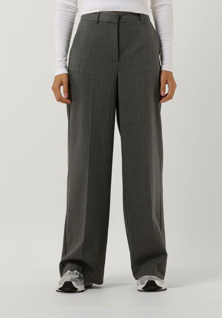 Graue SELECTED FEMME Hose FANNI HW WIDE PANT B - large