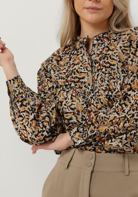 Mehrfarbige/Bunte SUMMUM Blusen BLOUSE BATIK PRINT - large