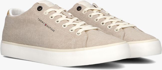 Beige TOMMY HILFIGER Sneaker low TOMMY HILFIGER VULC LOW CHAMBRAY - large