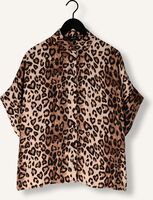 Braune ALIX THE LABEL Blusen LADIES WOVEN TWILL LEOPARD BOXY BLOUSE Braune ALIX THE LABEL Blusen LADIES WOVEN TWILL LEOPARD BOXY BLOUSE - medium