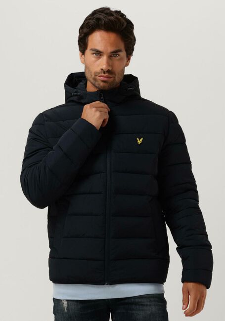 Blaue LYLE & SCOTT Wattierte Jack LIGHTWEIGHT PUFFER JACKET - large