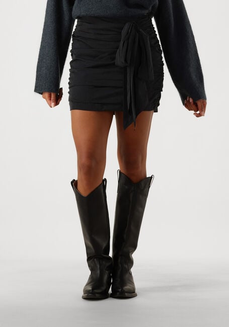 Schwarze SECOND FEMALE Minirock FESTIVE SKIRT - large