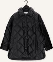 Schwarze STAND STUDIO Lederjack NANNA JACKET Schwarze STAND STUDIO Lederjack NANNA JACKET - medium