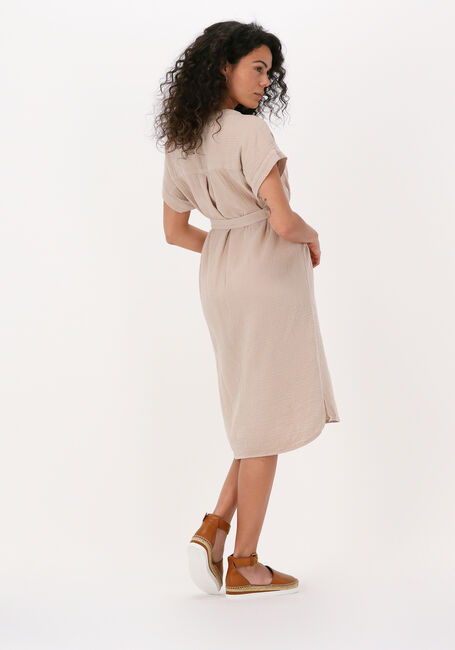 Beige BY-BAR Midikleid STINA DOPPIA DRESS - large