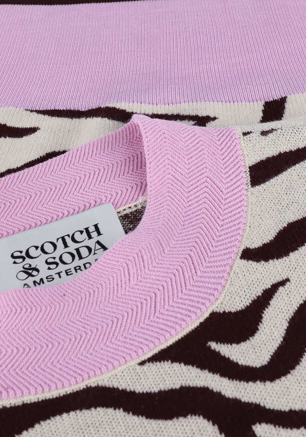 Mehrfarbige/Bunte SCOTCH & SODA Pullover INTARISA ORGANIC COTTON SWEATE - large