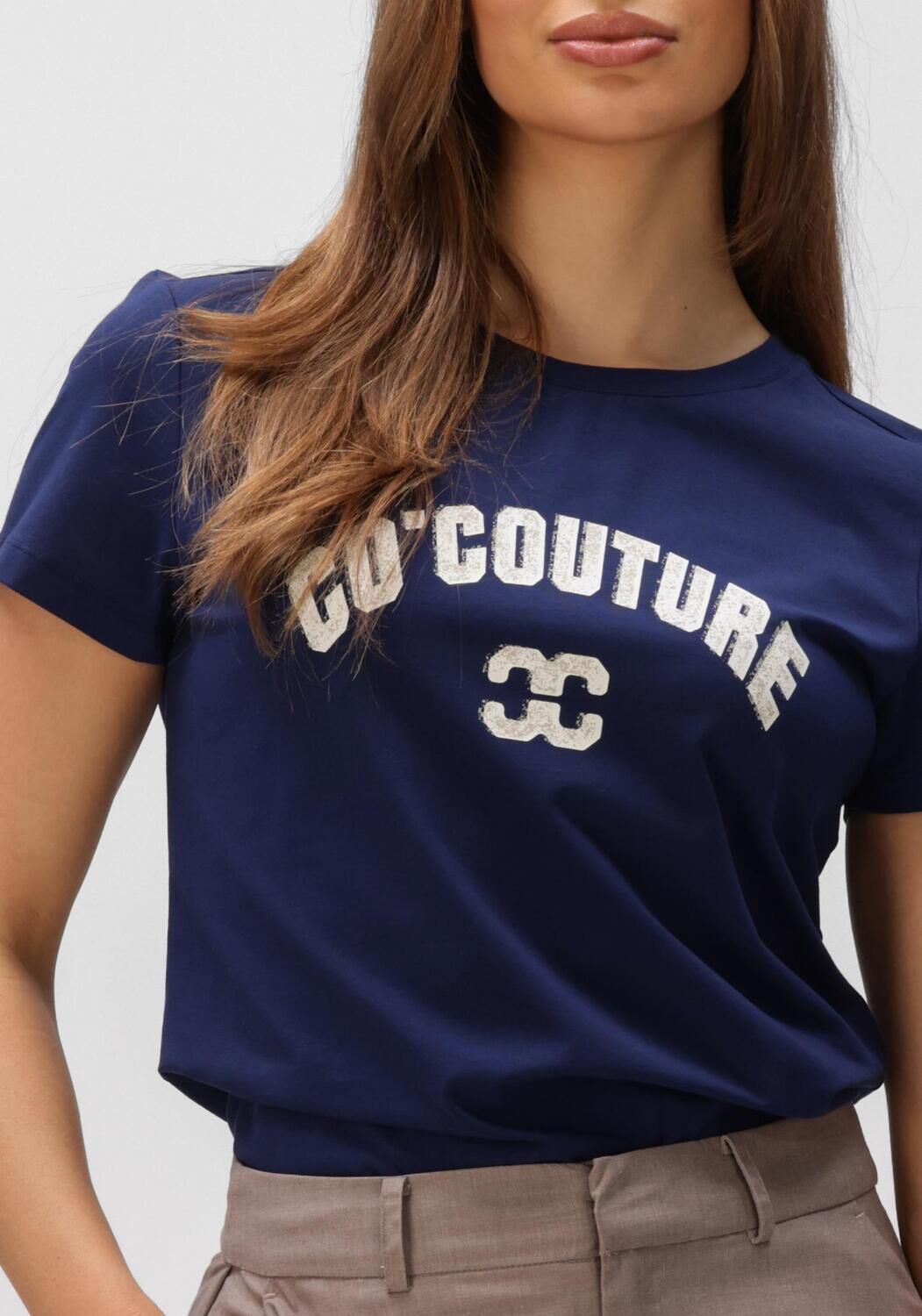 Dunkelblau CO'COUTURE T-shirt COCOUTURE LOGO TEE - large