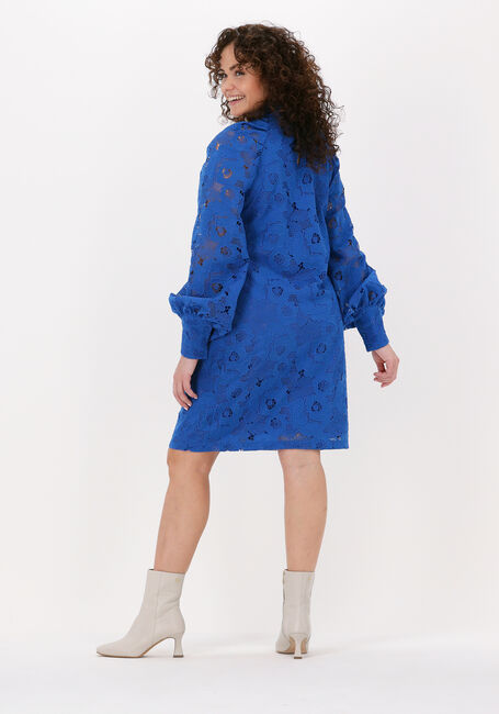 Blaue BRUUNS BAZAAR Minikleid EVANTHE MILITY DRESS - large