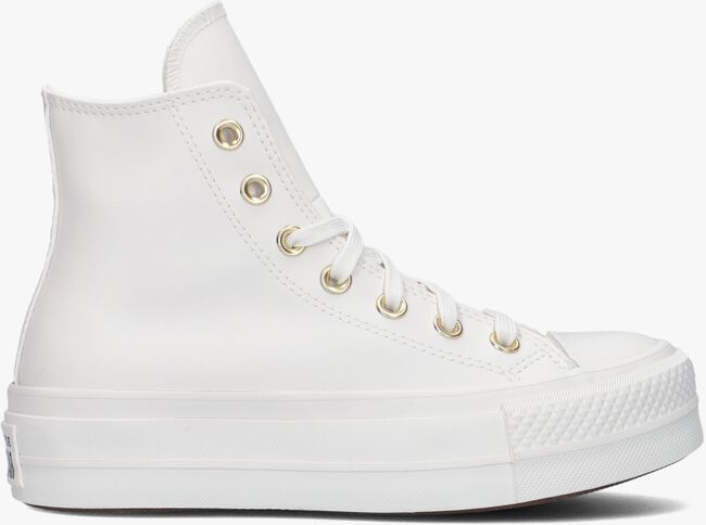 Weiße converse mit plateau Clearance