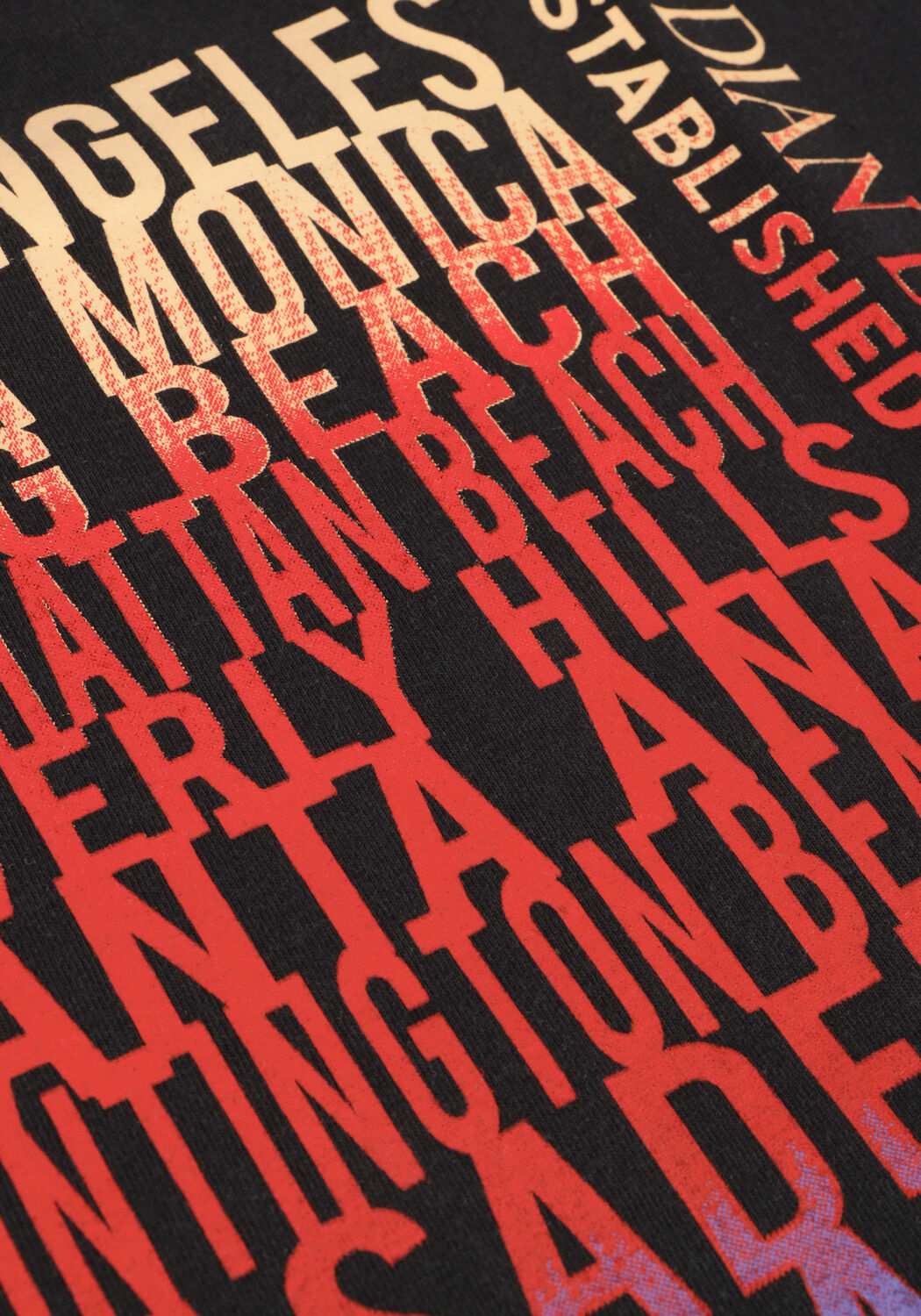 Schwarze INDIAN BLUE JEANS T-shirt OVERSIZED T-SHIRT FESTIVAL - large