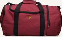 Rote LYLE & SCOTT Weekender BARREL BAG - medium