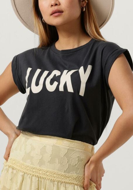 Graue BY-BAR T-shirt LUCKY THELMA TOP - large
