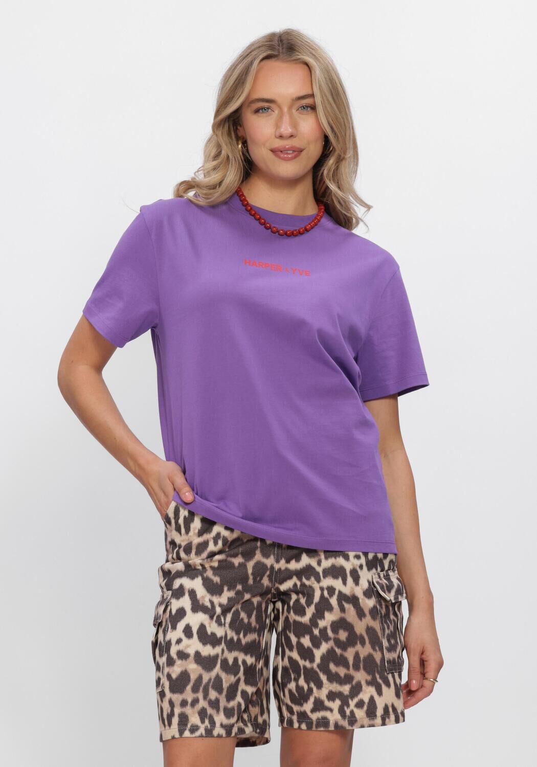 Bordeaux HARPER & YVE T-shirt MEXICANBACK-SS - large