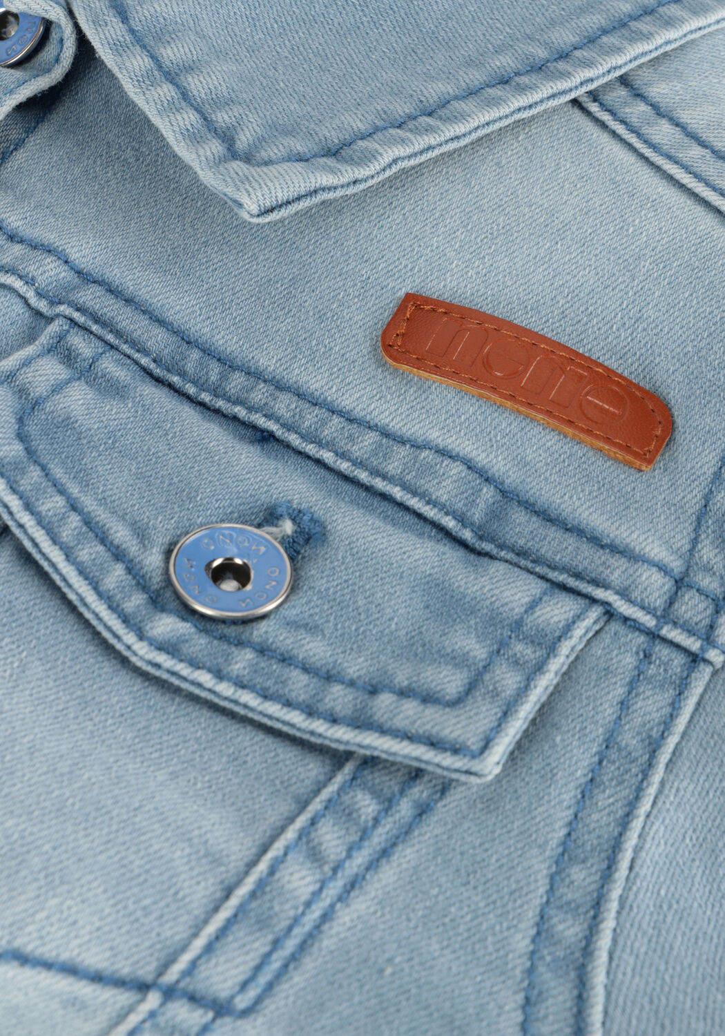 Blaue NONO Jeansjacke DOVE GIRLS DENIM JACKET BLUE - large