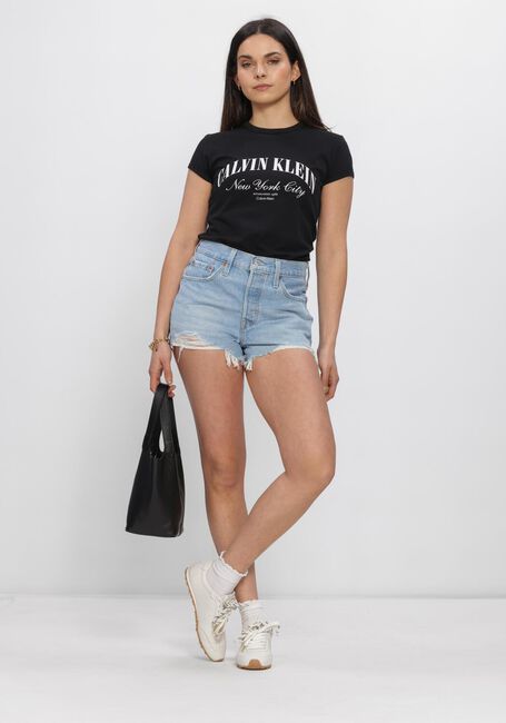 Blaue LEVI'S Kurze Hosen 501 ORIGINAL SHORT MID S - large