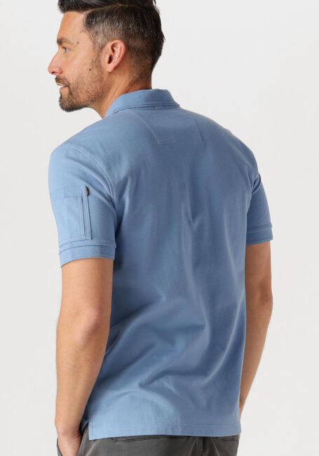 Blaue PME LEGEND Polo-Shirt TRACKWAY POLO - large