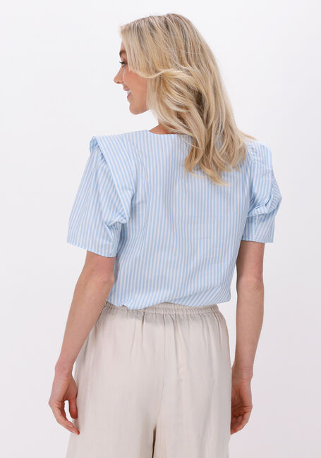 Blau/weiß gestreift ESMÉ STUDIOS Bluse GINNY SS BLOUSE - large