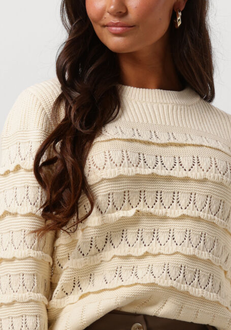 Beige Y.A.S. Pullover YASTIMU LS KNIT PULLOVER - large