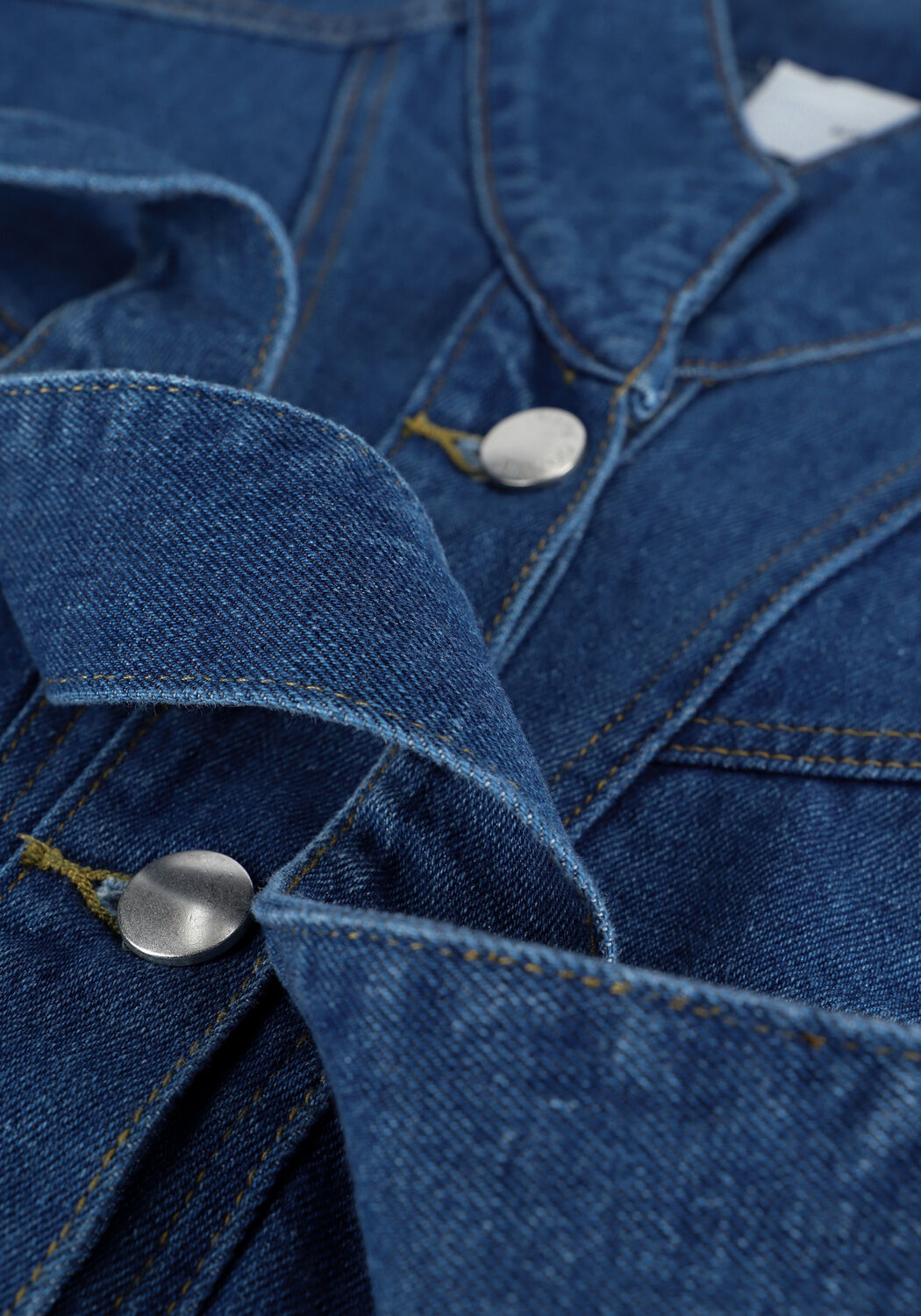 Blaue SUNCOO Jeansjacke VESTE DUNA - large