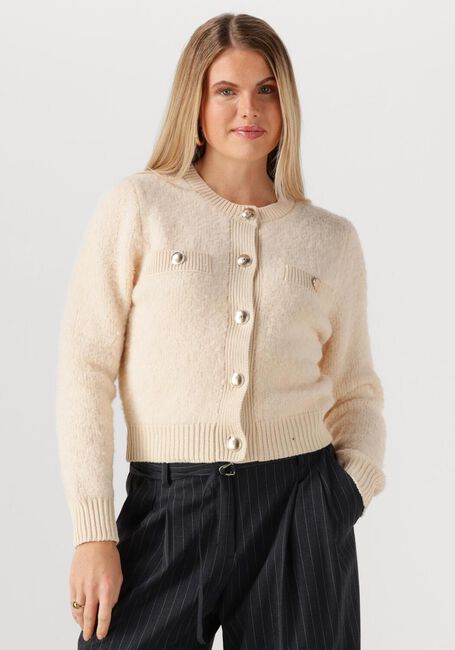 Creme SUMMUM Pullover CARDIGAN BOUCLE KNIT - large