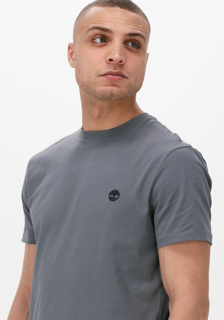 Graue TIMBERLAND T-shirt SS DUN-RIVER CREW T - large