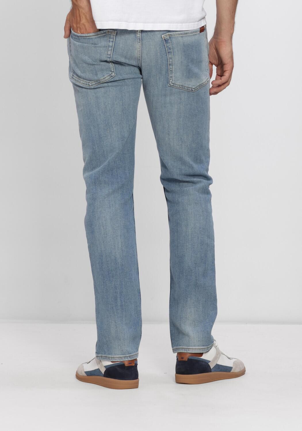 Blaue 7 FOR ALL MANKIND Straight leg jeans THE STRAIGHT 32" STEELWATER - large