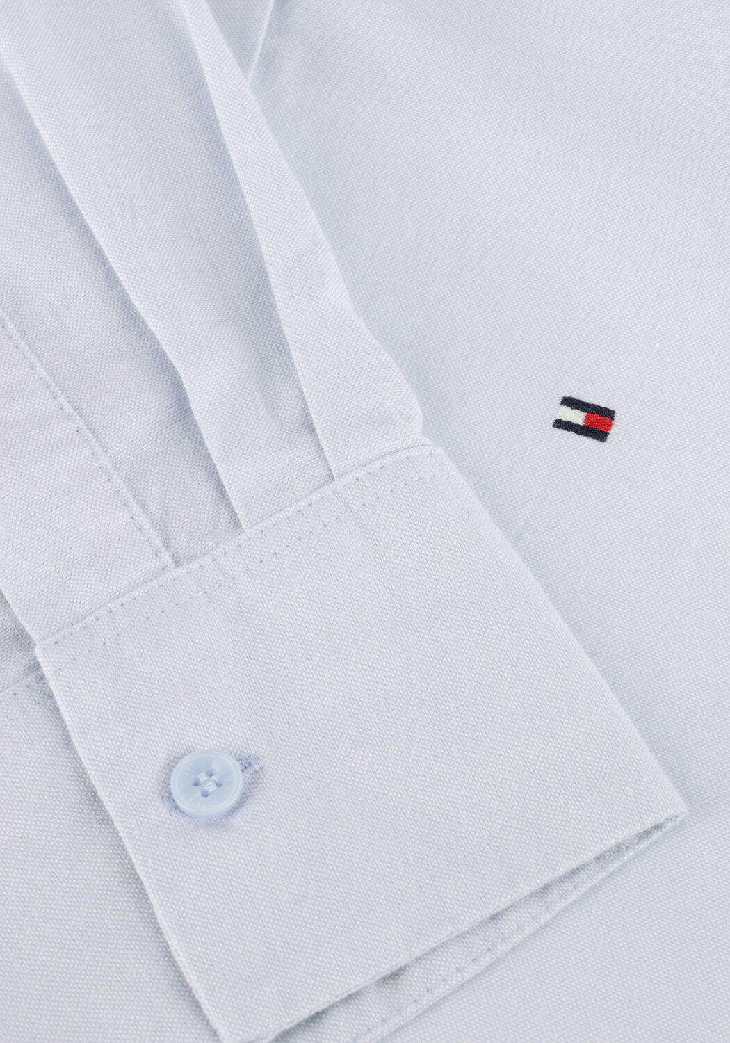 Hellblau TOMMY HILFIGER Blusen OXFORD COTTON REGULAR SHIRT - large