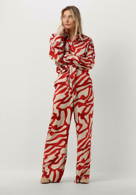 Rote MINUS Blusen JASSIE TIE SHIRT - large