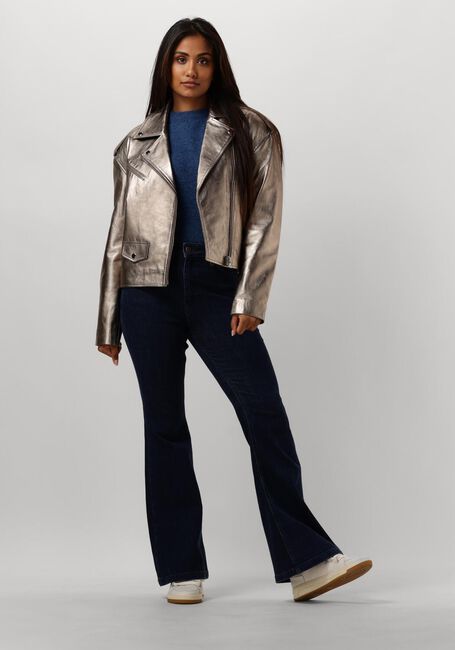 Blaue MOS MOSH Flared jeans ANITA SCARLET JEANS - large