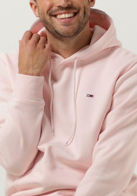 Hell-Pink TOMMY JEANS Sweatshirt TJM REG SOLID HOODIE - large
