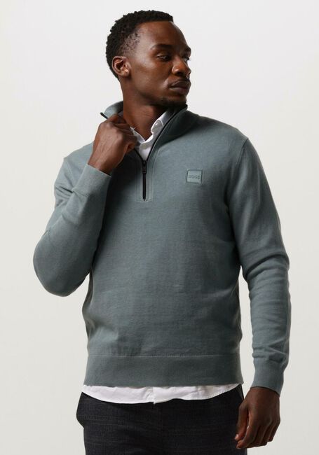 Grüne BOSS ORANGE Pullover KANOBIX - large