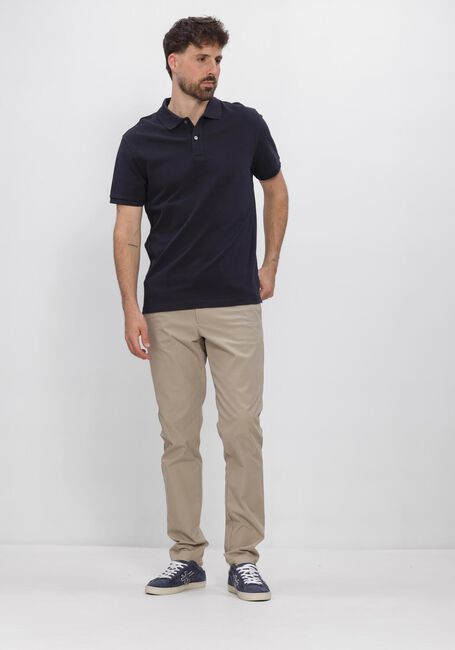 Dunkelblau PROFUOMO Polo-Shirt POLO SS BASIS PIQUE - large
