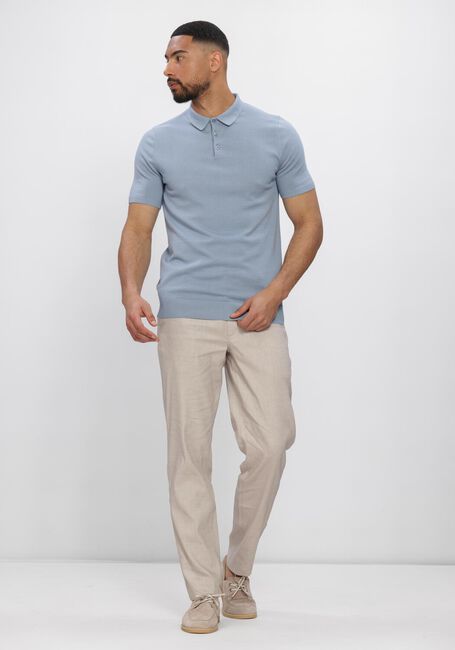 Blaue SAINT STEVE Polo-Shirt CHRIS - large