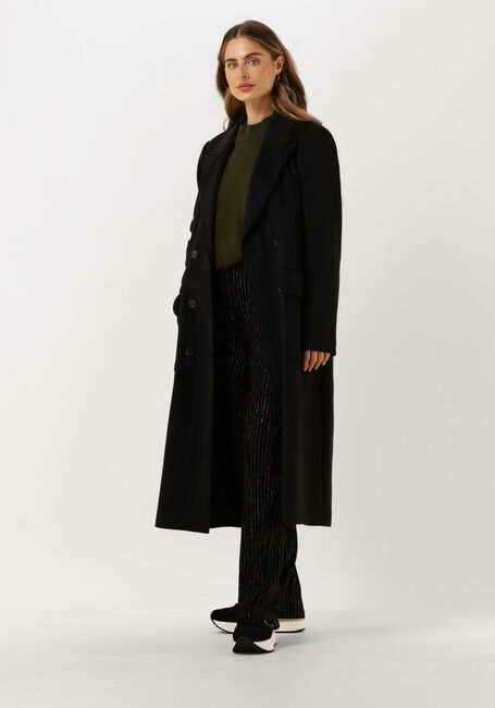 Schwarze SELECTED WOMEN Mäntel KATRINE WOOL COAT - large