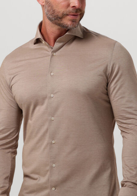 Camelfarbene PROFUOMO Casual-Oberhemd PPUH30049 - large