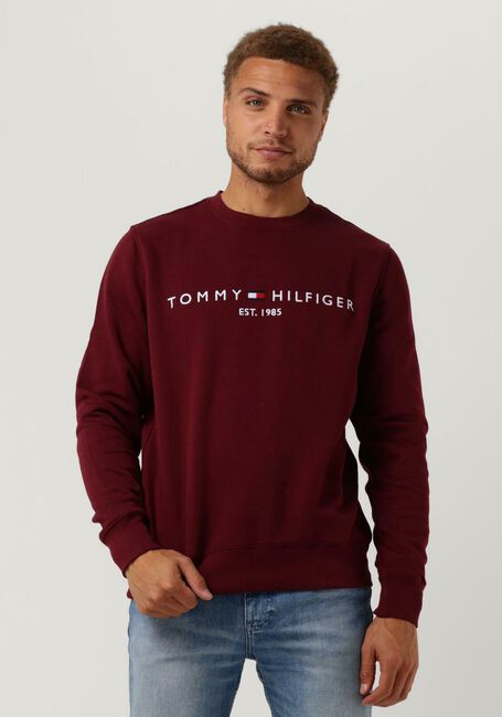 Bordeaux TOMMY HILFIGER Sweatshirt TOMMY LOGO SWEATSHIRT - large